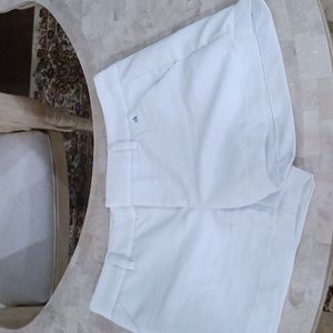 White Calvin Klein shorts